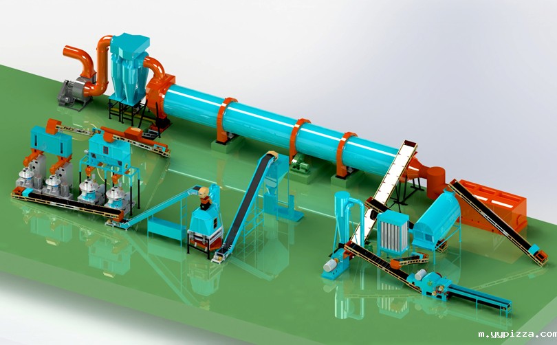 生物质颗粒机生产线