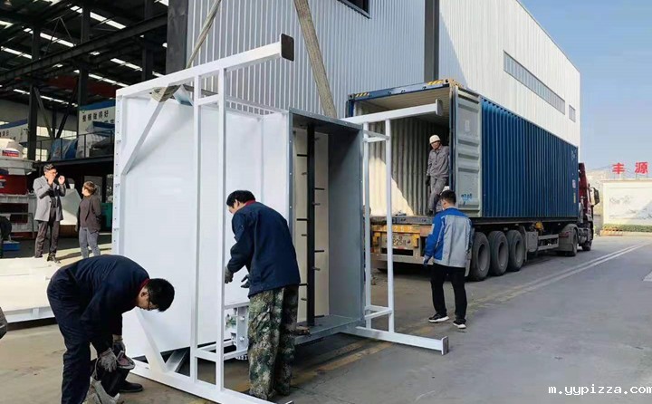 颗粒生产线设备装车中 颗粒生产线设备装车中