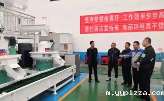 黑龙江省人大代表到山东华体汇官网app入口考察农林生物质锯末颗粒机项目